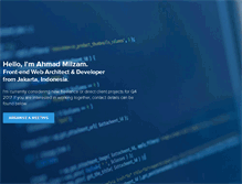 Tablet Screenshot of ahmadmilzam.com